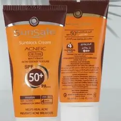 Sunsafe Spf 50 invisible cream