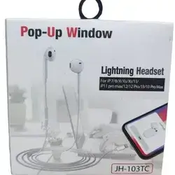 Pop-Up Window Lightning Headset