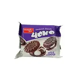 Sweet Plus 4Oko Milk And Cocoa Sandwich Biscuits 85 Gm