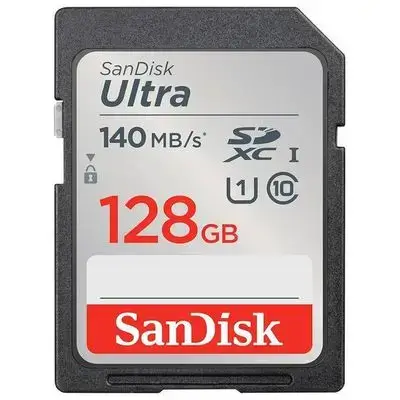 GENUINE SanDisk 128GB Ultra SDXC UHS-I, 140MB/s