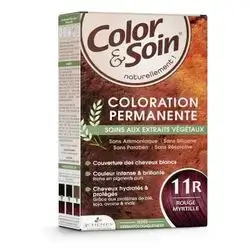 Color & Soin - Coloration Permanente Color & Soin - 11r Rouge Myrtille