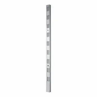Double Hole Shelf Rail 500 Mm Nickel