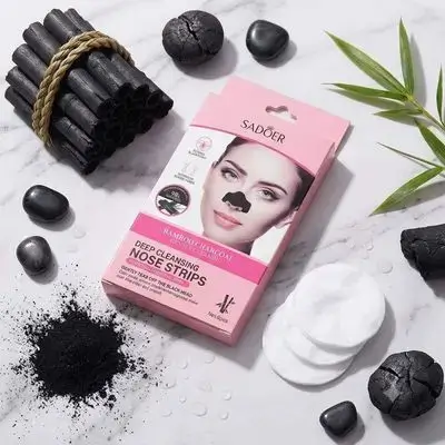 SADOER Bamboo Charcoal Deep Cleansing Nose Strips