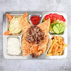 Arabic Meat Shawarma Meal