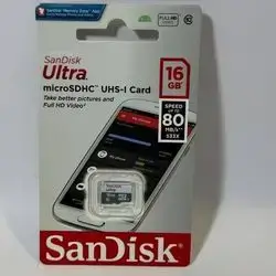 san disk ultra memory card16 gb