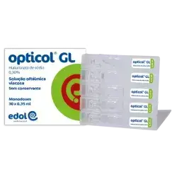 Opticol Gl Ophthalmic Solution 0.30% 0.35ml X30 disposable
