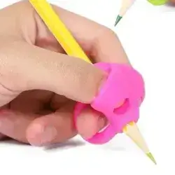 Three-Finger Pencil Grip Corrector/ Pink