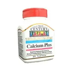 21st century calcium plus 30 tablets
