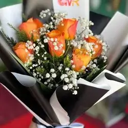 Orange Flower Bouquet