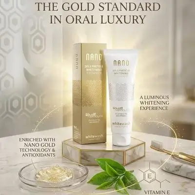 Gold Particles Whitewash