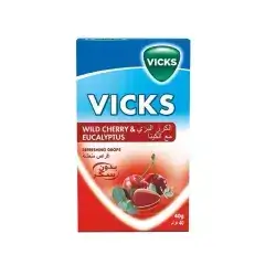 VICKS Sugar Free Wild Cherry & Eucalyptus - 40g