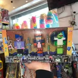 Small Minecraft Set Orange