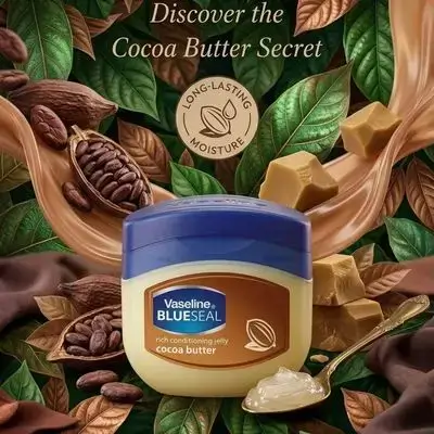 Vaseline BLUESEAL Rich Conditioning Jelly Cocoa Butter (50ml)