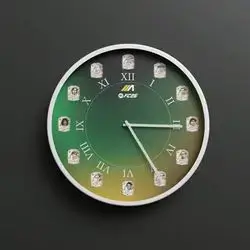 Gaming Wall Clock FC26