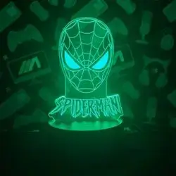 3D Led Light Spiderman 3D57