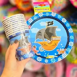disposable paper plate & cup