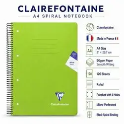Notebook ,French ( A4) Size,120 Sheets.