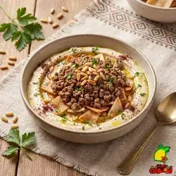 فەتەی حومس سوری بە گۆشت