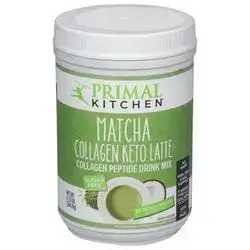 primal kitchen - matcha collagen keto latte collagen peptide drink mix
