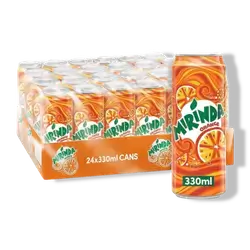 Mirinda Orange Can - 330ml 1x24