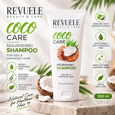 REVUELE Coco Care Nourishing Shampoo – 200 mL