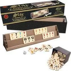 Star Okey Golden Pearl Rummy Set