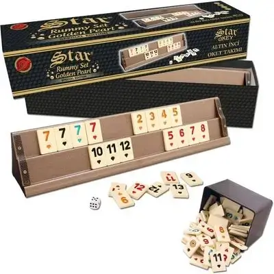 Star Okey Golden Pearl Rummy Set
