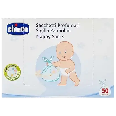 Perfumed Seal Nappy Sacks 50pcs _ Chicco