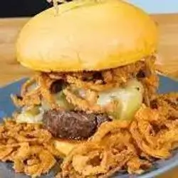 Mushroom Beef Steck Burger