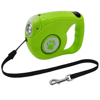Retractable Leash & Light 4.5m