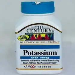 Potassium 99 mg ((110 tab))
