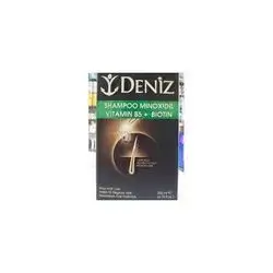 Deniz shampoo minoxidil vitamin b5+biotin