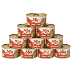 Mio Cat With Beef & Liver 12x - 2512