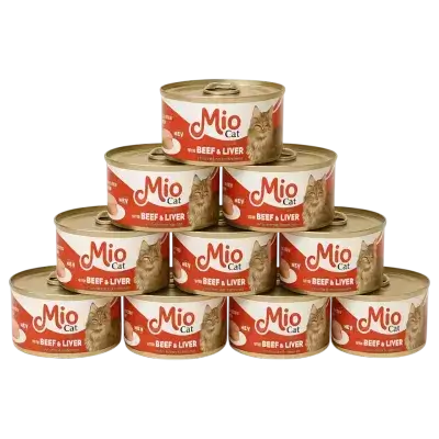 Mio Cat With Beef & Liver 12x - 2512