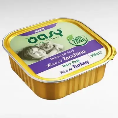 Oasy Turkey in pate 100g