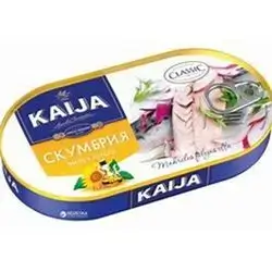 Kaija Mackerel Fillet In Oil 170g