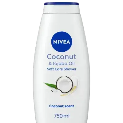 Nivea Coco And Jojoba Shower Cream 750ml //كريم الاستحمام بزيت جوز الهند والجوجوبا من نيفيا، 750 مل