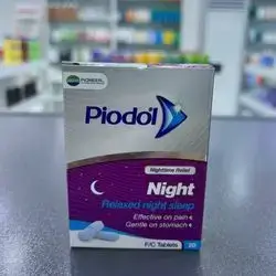 piodol night 20tablets