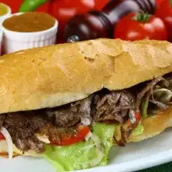 Beef Shawarma Sandwich 