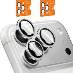 HD Lens Protectors iPhone 17 Pro Max Silver