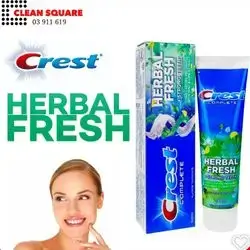 Crest herbal fresh tooth paste