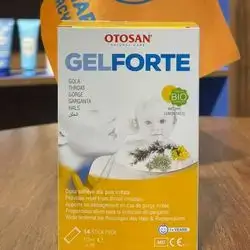 otosan gel forte natural lemon taste 14 stick pack