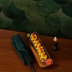 Mango Volcano Roll