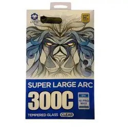 LITO 300C Super Large Arc Clear Tempered Glass Screen Protector (iPhone 16 ProMax)