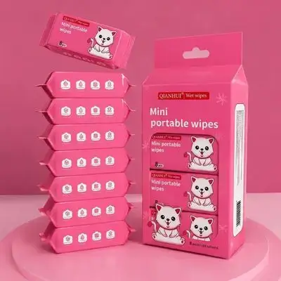 Mini Wet Wipes 64x
