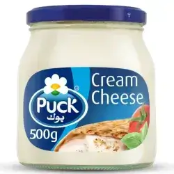 Puck Spreadable Cream Cheese Jar 500 G