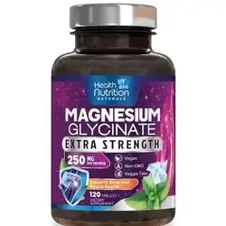 magnesium glycinate extra strength 250mg 60 Tabs
