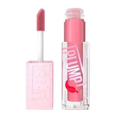 Lifter Plump + Chili Pepper Lip Plumping Gloss 001 BLUSH BLAZE 5.4ml _ MAYBELLINE NEW YORK