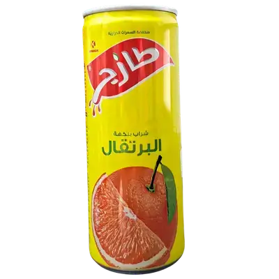 Fresh orange juice, 250ml can