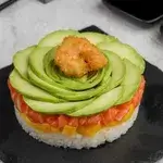 Salmon Rice tartare